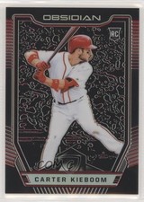 2019 Panini Chronicles Obsidian Electric Etch Red Prizm 1/25 Carter Kieboom e6p