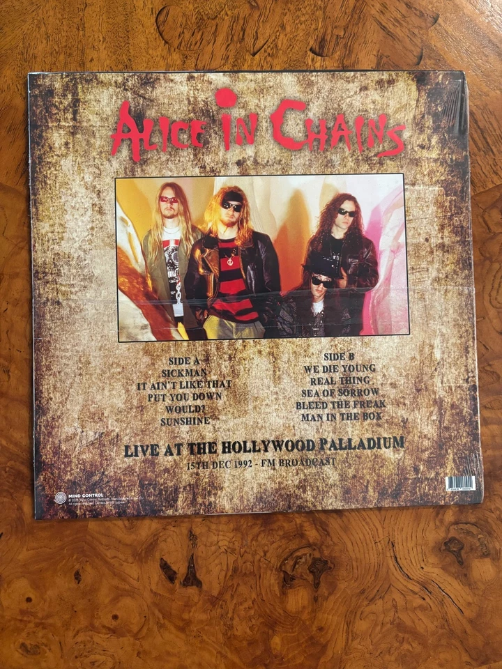 ALICE IN CHAINS Live at Hollywood Palladium 1992 Sealed New (40) Foto 2 de 2