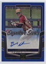 2024 Panini Donruss Signature Series Blue 13/75 Brock Wilken #SS-BW Auto 16ki