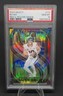 2024 Panini Select - Premier Level Bo Nix Red & Yellow Shock Prizm (RC) PSA 10