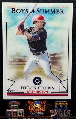 DYLAN CREWS - 2024 PANINI BOYS OF SUMMER #74 BLUE /99 WASHINGTON NATIONALS