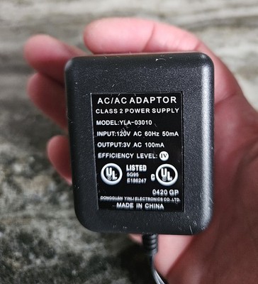 Original Waterpik Charger Only, YLA-03010. Fits WP-462W/WP-462C. Used And Works