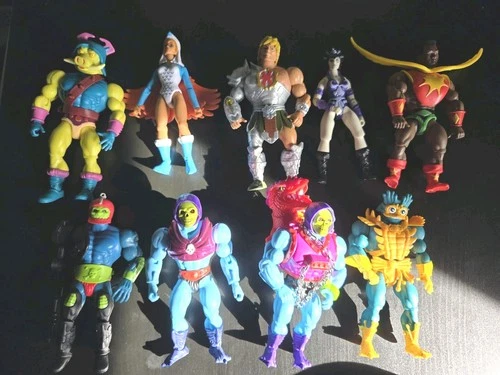 MOTU Origins Lot Snake Armor He-Man, Trap Jaw, LoP Mer-Man, DB/TC Skeletor, Etc