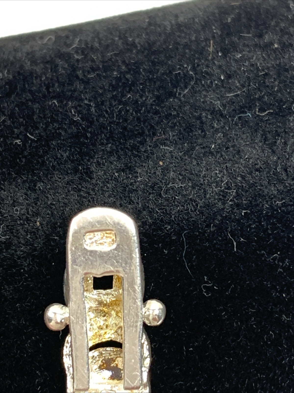 VINTAGE STERLING SILVER 925 FAS HEARTS & KISSES XOXO BRACELET 7.5" RETRO