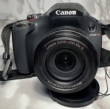 Canon PowerShot SX40 HS 12.1MP 35x Zoom Digital Camera- Flip LCD - Nr Mint -