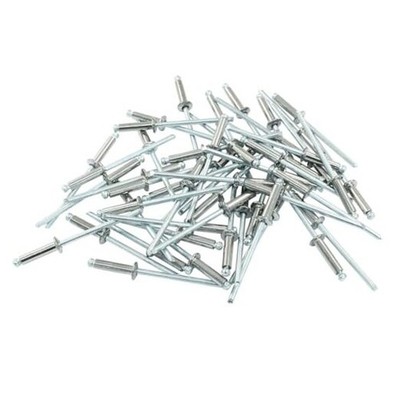50 Pcs Stainless Steel Blind Rivet Large Flange Pop Rivets, 1/4'' 1/8'' x 1/2''