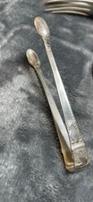 TIFFANY&CO Sterling Silver Sugar Tongs San Lorenzo 1916 Monogram EAT