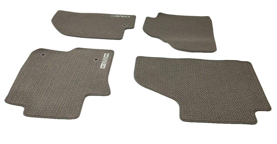 85078920 GM Juego de alfombrillas alfombrillas delanteras traseras GM gris oscuro plateado x4 2021-2024 Yukon Foto 4 de 4