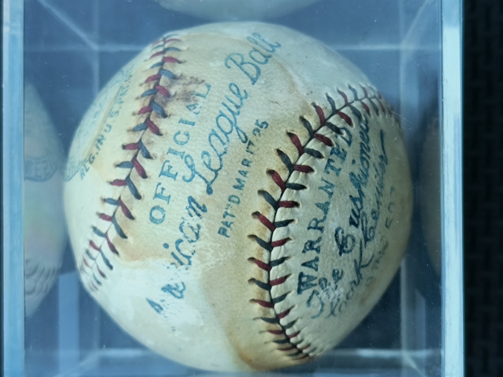 PSA DNA Babe Ruth Autographed Baseball view 16