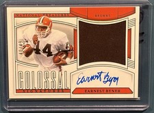 2025 National Treasures Earnest Byner Colossal Auto Cleveland Browns /49