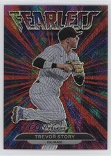 2022 Panini Prizm Fearless Red Mojo Prizm 11/149 Trevor Story #FL-19 0q3