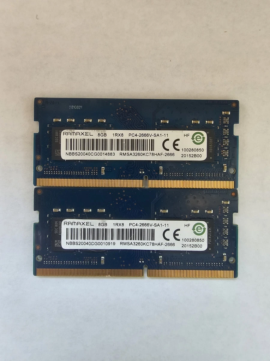 Ramaxel Computer PC4-21300 (DDR4-2666) Bus Speed Memory (RAM) for