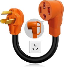 NEMA 10-30P to 14-50R EV Charger Adapter Cord 30 Amp 3 Prong Dryer to 50 Amp ...