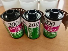 Fuji Fujifilm Super HQ ISO 200 35mm Color Film 3 Rolls EXPIRED