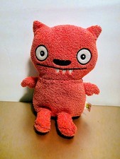 Ugly Dolls Red Batty Plush Stuffed Bat 2019 9  Hasbro Orange/Red Blue Nose