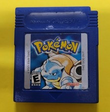 Pokemon Blue Version (Nintendo Game Boy) Authentic .No Tested 