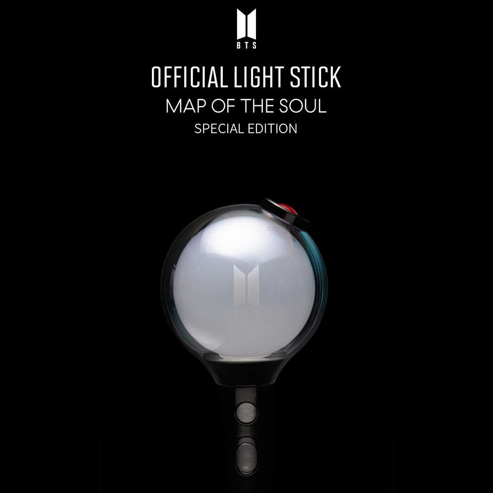 BTS Map of the Soul Special Edition Lightstick with Dust Bag Strap