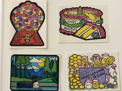 Vintage Scratch And Sniff Sticker Lot MELLO SMELLOS 80s