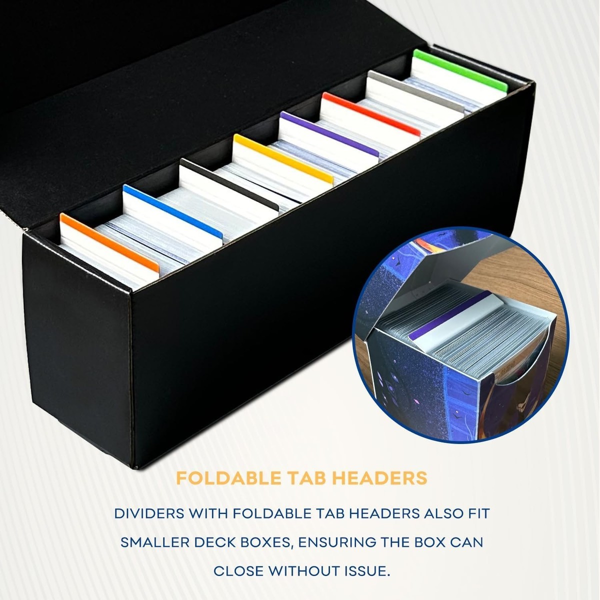 mtg card box dividers Amazon.com: MTG Card Dividers for Storage Boxes, MTG Deck Box Dividers, Trading  Card dividers, 2 Packs : Toys & Games