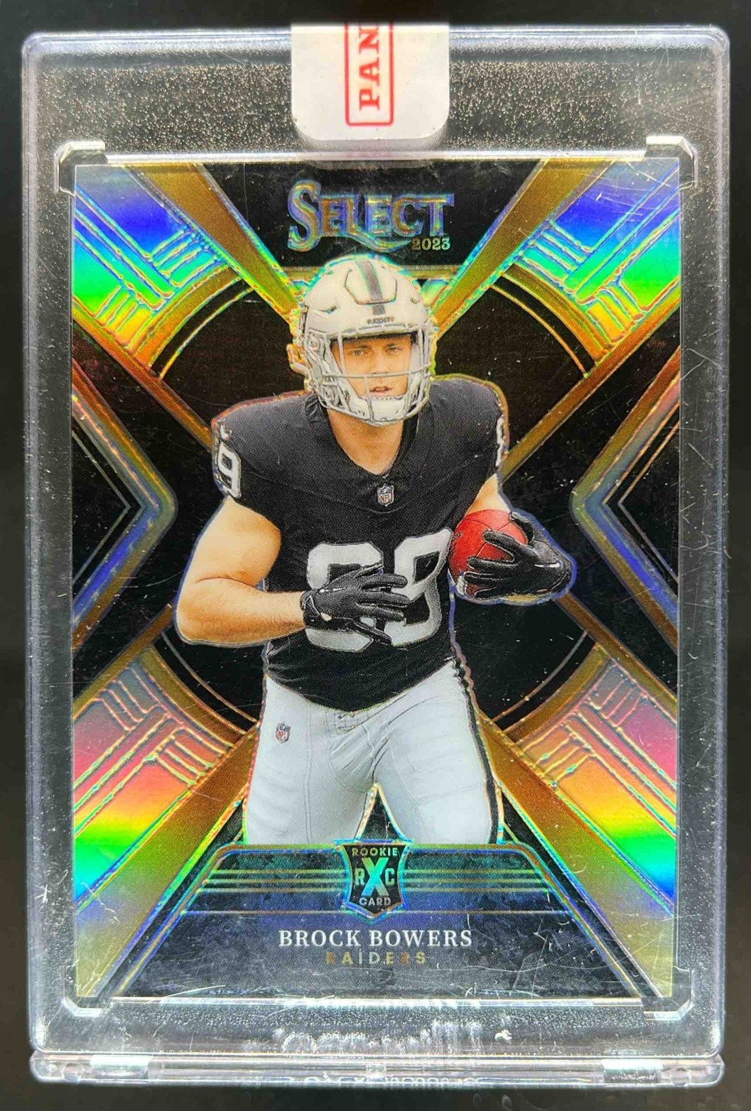 2023 Select Brock Bowers Silver Prizm Rookie RC XRC #516