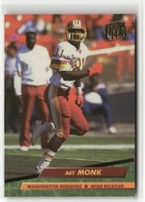 1992 ULTRA #411 ART MONK WASHINGTON REDSKINS