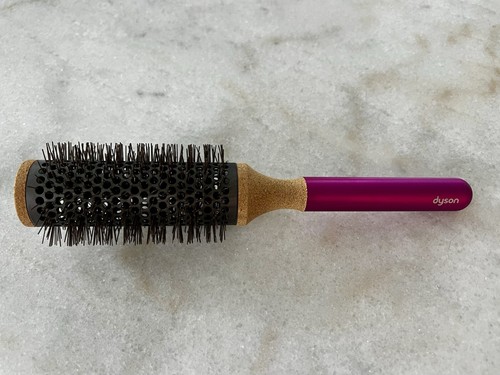 Dyson RB35 Round Brush Fuchsia Cork Handle Lightweight Vented Barrel