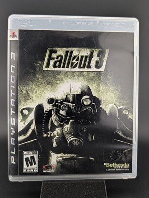 Fallout 3 (PS3 Sony PlayStation 3, PS3 2008) Complete