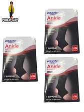 Lot of 3 Equate Elastic Ankle Support for Adults, Sizes L/XL