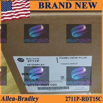 New in Box AB 2711P-RDT15C Series C PanelView Plus 1500 Display module Free Ship