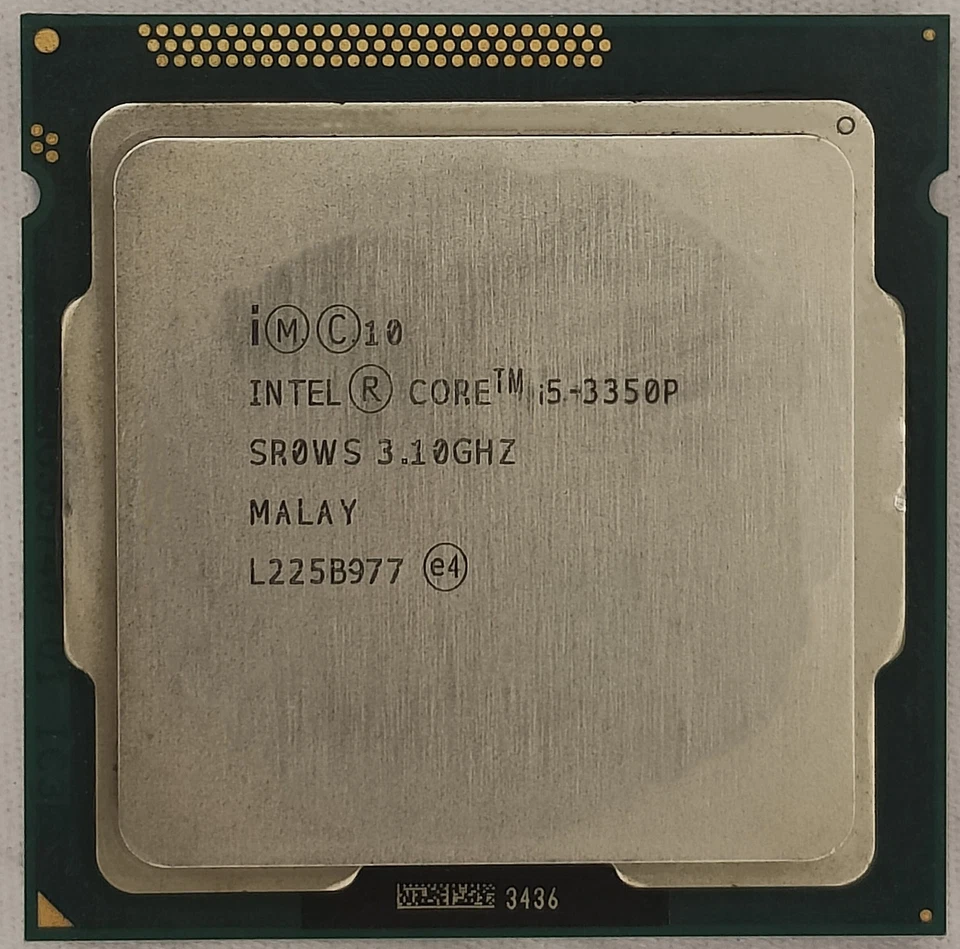 Intel Core i5-3350P Processor 4 Core 4 Threads 3.30Ghz 6MB Cache 5GT/s Bus Speed - Image 2 of 3