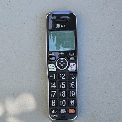 AT&T BL-102-0 Cordless Phone Handset No Battery Included 