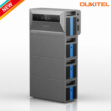 OUKITEL EP2500 Balkonkraftwerk Speicher 2048-16384Wh LiFePO4 2500W 4MPPT