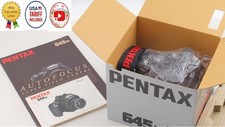 Unused in BOX Pentax 645N Medium Format Camera 120 Film Back From JAPAN