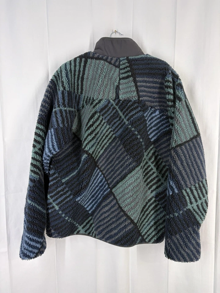 Patagonia Retro X Fleece Jacket Rainfall Quilt Ink Black XL 2025 Windproof NWT - Image 2 of 4