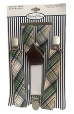 Rising Star Infant/Toddler Adjustable Suspender Madra Plaid One Size Fits Most