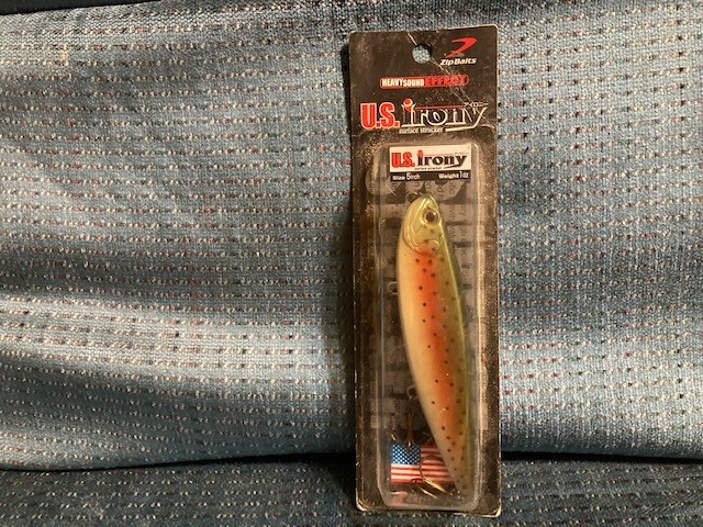 廃盤希少★ZIPBAITS irony アイロニー　3色セット　新品未使用 廃盤希少☆ZIPBAITS irony アイロニー 3色セット 新品未使用
