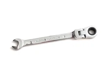 New 8mm Flex-Head Ratcheting Combination Wrench Metric 72 Teeth 12 Point