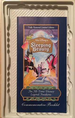 Sleeping Beauty - Walt Disney's Masterpiece Limited Edition VHS Movie - Picture 4 of 5