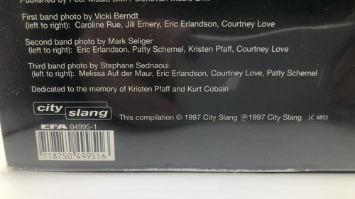 Hole My Body, The Hand Grenade 1997 EU ORIGINAL City Slang 049951 Kurt Cobain - Picture 4 of 7