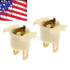 2pc H1 Halogen Headlight Bulb Socket Holder For Honda CRV CR-V Prelude Acura