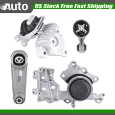 4PC Motor Mount Kit Set for 2014-17 Nissan Rogue 2.5L Engine - Auto Transmission