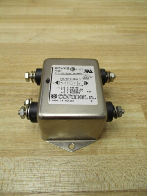 Corcom 20VK6 RFI Power Line Filter F7357