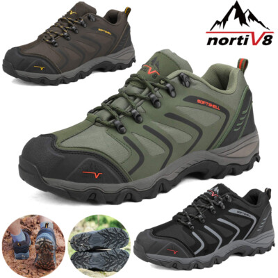 #ad Men#x27;s Hiking Boots Waterproof Outdoor Backpacking Work Shoes US 6.5 13 $46.99