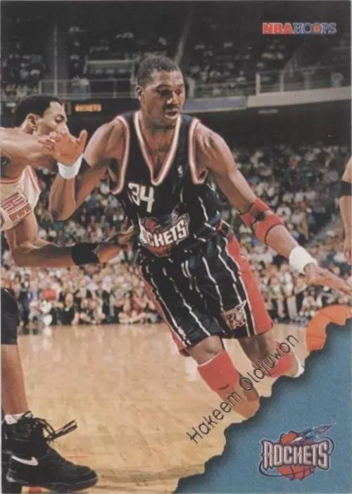 1996-97 NBA Hoops - Hakeem Olajuwon #63