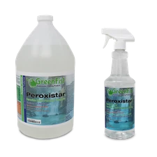 GreenFist Peroxide Cleaner Concentrated 1 Gallon + Ready to Use 1 Quart Set