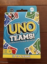 UNO Teams Card Game for Family Nights, Game Nights, Partner Up New