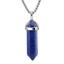 thumbnail 9  - Natural Gemstone Necklace Chakra Stone Pendant Energy Healing Crystal with Chain