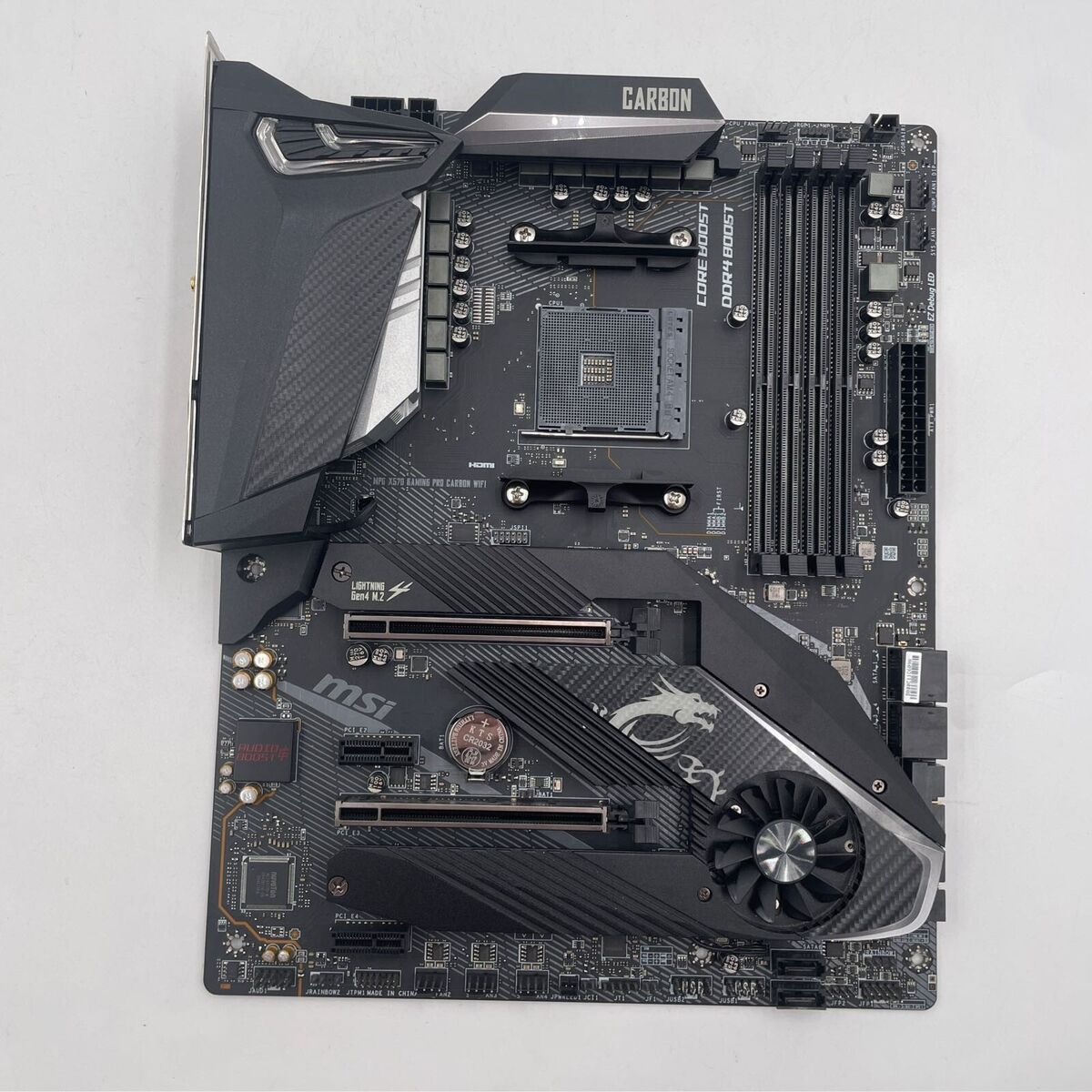 MSI MPG X570 GAMING PRO CARBON WIFI AMD AM4 DDR4 M.2 ATX Motherboard 824142189511 | eBay MSI MPG X570 GAMING PRO CARBON WIFI AMD AM4 DDR4 M.2 ATX Motherboard 824142189511 | eBay