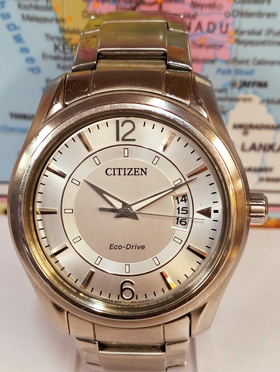 CITIZEN ECO-DRIVE QUARTZ J810-S075947 JAPAN MEN'S FULL WORKING ALL