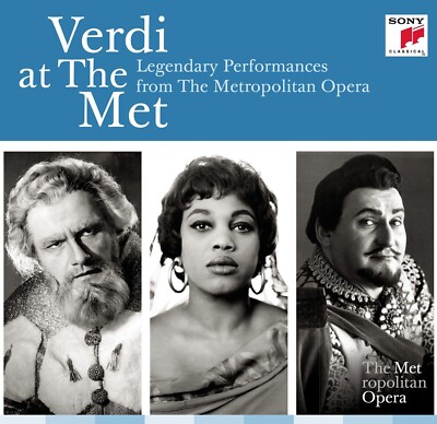 VERDI AT THE MET: LEGENDARY PERFORMANCES 20 CD BOX NEU VERDI,GIUSEPPE SONY